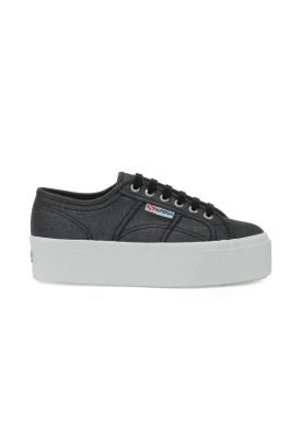 Zapatilla 2790 Glitter Canvas Black