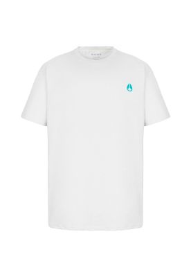 Polera Nixon Men Don’t Stop Time Racoon White