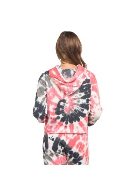 Imagen 2 del producto Poleron Crop Vibing Tiedye Cut Of Sweetied Hurley