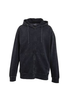 Polerón Zipper Men Grey Logo Back Rainbow