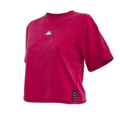 Imagen 2 del producto Polera Crop Top Girls Fucshia