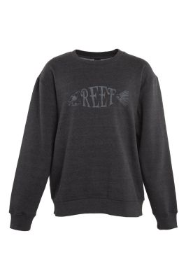 Poleron Men Crew Dark Grey fish