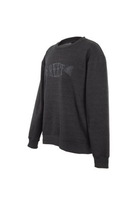 Imagen 2 del producto Poleron Men Crew Dark Grey fish