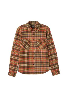 Camisa Bowery Desert Palm Antelope Burnt Red