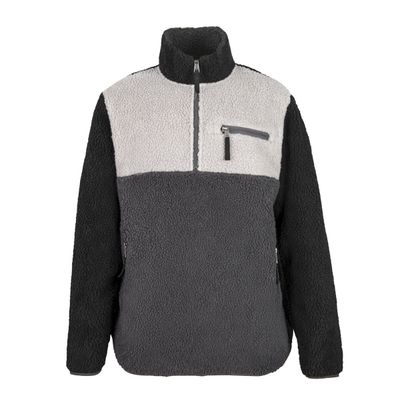 Imagen 1 del producto Sherpa Men Half Zip Black Grey White