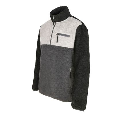 Imagen 2 del producto Sherpa Men Half Zip Black Grey White