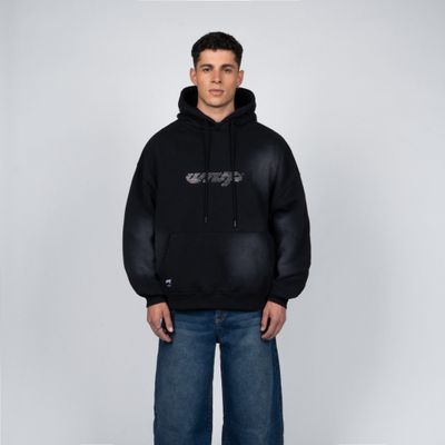 Imagen 1 del producto Polerón WhatUp Straps Icon Washed Black