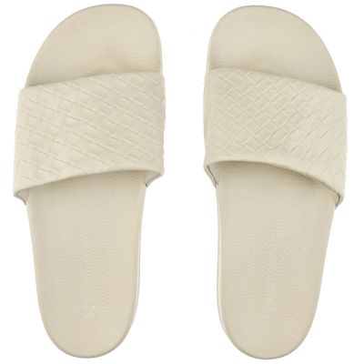 Imagen 2 del producto Sandalia 1908 Slides Woven Leather White Avorio Superga