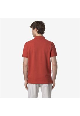 Imagen 2 del producto Polera K-Way Men Amedee Pique Red Jasper