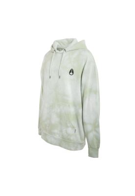 Imagen 2 del producto Poleron Men Hoodie Tie dye Green Icon Front