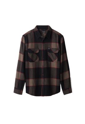 Camisa Men Bowerly Flannel Heather Grey Charcoal