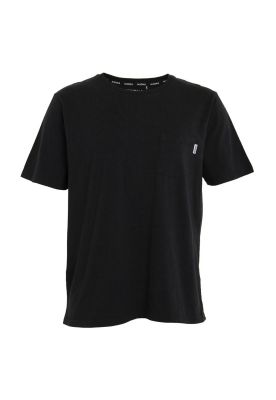 Polera Men All Black Pocket
