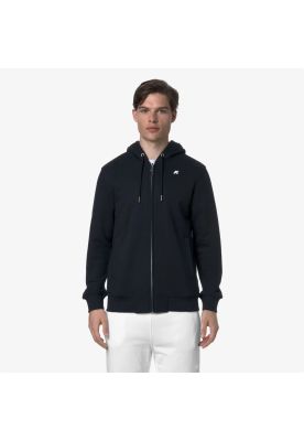 Poléron K-Way Men Anthony French Terry Black Pure