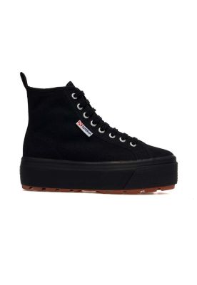 Zapatilla 2708 Hi Top Tank Full Black
