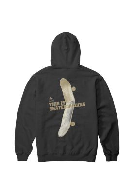 Imagen 2 del producto Poleron Hoodie ""This is Skateboarding"" Black