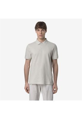 Polera K-Way Men Amedee Pique Beige Light