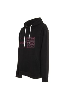 Imagen 2 del producto Poleron Men Hoodie Black Burgundy