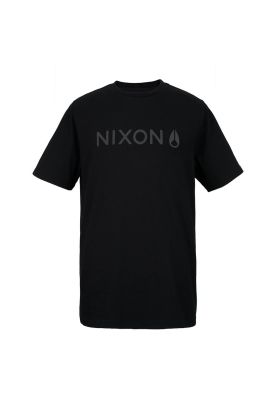 Polera Nixon Men Icon Black
