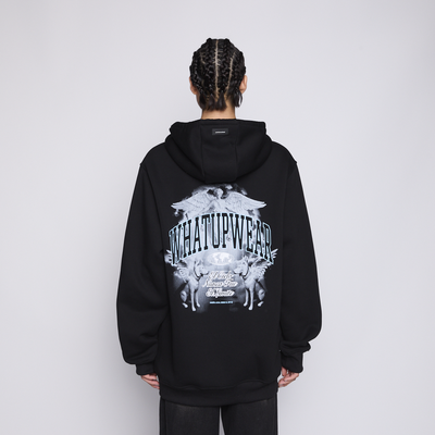 Imagen 2 del producto Polerón Whatup ""El Cielo Nunca fue el Limite"" Black