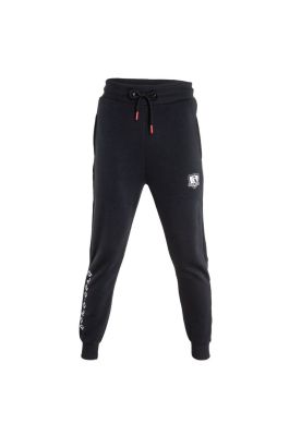 Buzo Colo Colo Urbano Negro Escudo Blanco