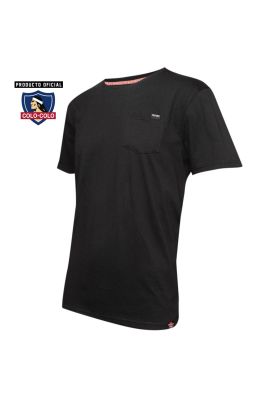 Imagen 2 del producto Polera Colo Colo Urbano Big Print Negra