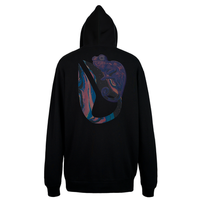 Imagen 2 del producto Polerón Nixon Men Full Zipper Iguana Black