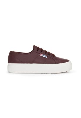 Zapatilla 2740 Platform Nappa Brown Dark F Avorio