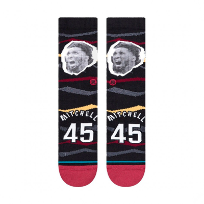 Imagen 2 del producto Stance Sock Men NBA Faxed Mitchell Black