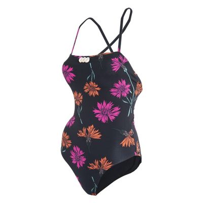Imagen 2 del producto Traje de Baño 10 Negro Floral Reef