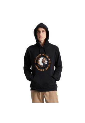 Poleron Rival Stamp Hoodie Black