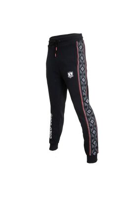 Imagen 2 del producto Buzo Colo Colo Urbano Franjas Diseños Negro