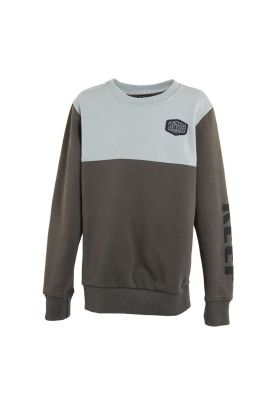 Imagen 1 del producto Poleron Boys Crew Grey Turq