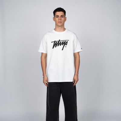 Imagen 1 del producto Polera WhatUp Classic Icon White Black