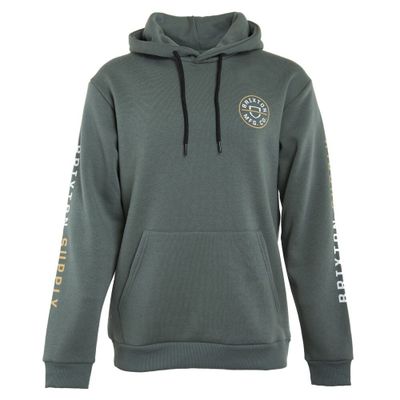 Imagen 1 del producto Poleron Men Hoodie Logo Green Light Yellow