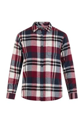 Camisa Portland Organic Truerd Burgundy