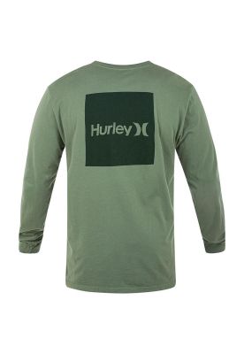 Imagen 2 del producto Polera Evd Wsh OAO Solid LS Spiral Sage Hurley