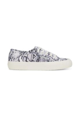 Zapatilla 2750 Print White Avorio Navy Snake