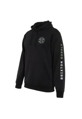 Imagen 2 del producto Poleron Men Hoodie Logo Black White Green