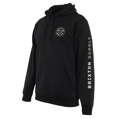Imagen 2 del producto Poleron Men Hoodie Logo Black White Green