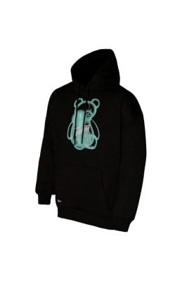 Imagen 2 del producto Polerón Hoodie Men Oversize Bear Black