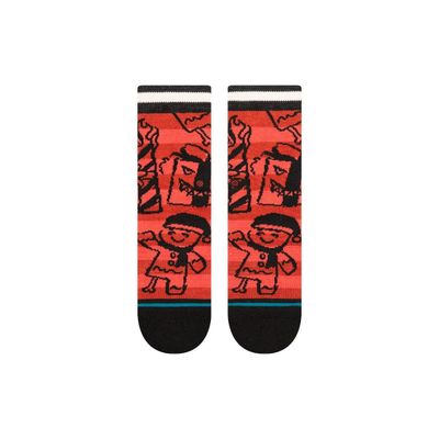 Imagen 2 del producto Stance sock Kids Merry Menace Red