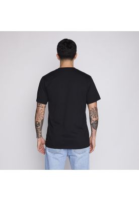 Imagen 2 del producto Polera Colo Colo Urbano Hombre Eterno Campeón Negro Escudo Verano