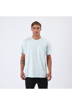 Polera Nixon Men Pocket Light Blue