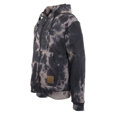 Imagen 2 del producto Polerón Men Full Zipper Tie Dye Beige Black