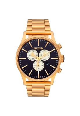 Reloj Sentry Chrono Gold Indigo Nixon