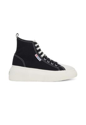 Zapatilla 2596 Bubble Mid Black White