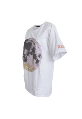 Imagen 2 del producto Polera Women Overzise White Moon