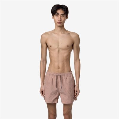 Imagen 2 del producto Traje de Baño K-Way Men Loiret Pink Stripes