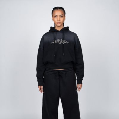 Imagen 1 del producto Polerón WhatUp This is Perfect Crop Whased Black