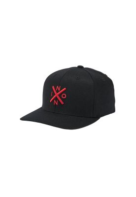 Jockey Exchange Flex Fit Hat Black Red